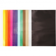 Glanspapper, mixade färger, 32x48 cm, 80 g, 100 ark/ 1 förp.