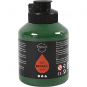 Pigment Art School, mörkgrön, semi transparent, 500 ml/ 1 flaska