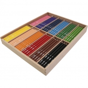 edu jumbo färgblyertspennor, mixade färger, tjocklek 10 mm, kärna 5 mm, 12x12 st./ 1 förp.