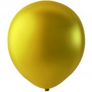 Ballonger, guld, runda, Dia. 23 cm, 8 st./ 1 förp.
