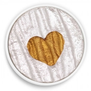 Denna Pearlcolor  från Coliro har ett guld hjärta i mitten