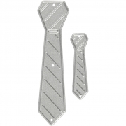 Skär och prägelschablon, slips, stl. 26x99+9x35 mm, 1 st.