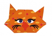 Funny Origami - Kids- Katter 15x15