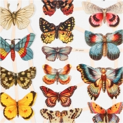 Bokmärken, fjärilar, 16,5x23,5 cm, 2 ark/ 1 förp.