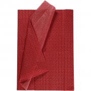 Silkespapper, röd, 50x70 cm, 17 g, 6 ark/ 1 förp.