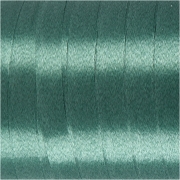 Presentsnöre, mörkgrön, B: 10 mm, blank, 250 m/ 1 rl.