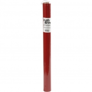 Presentpapper, röd, B: 50 cm, 60 g, 5 m/ 1 rl.
