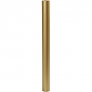 Presentpapper, guld, B: 50 cm, 60 g, 5 m/ 1 rl.