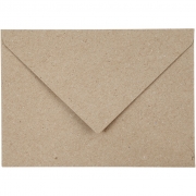 Kvist kuvert, beige, kuvertstl. 11,5x16 cm, 120 g, 50 st./ 1 förp.