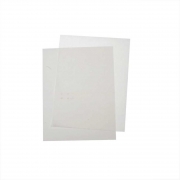 Transferark, vit, 21,5x28 cm, till ljusa och mörka textilier, 12 ark/ 1 förp.