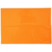 Färgad kartong, orange, A4, 210x297 mm, 180 g, 20 ark/ 1 förp.