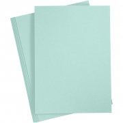 Papper, ljusblå, A4, 210x297 mm, 80 g, 20 st./ 1 förp.