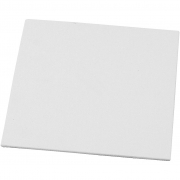 Målarplattor, vit, stl. 15x15 cm, 280 g, 1 st.