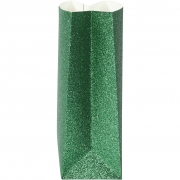 Papperspåsar, grön, H: 17 cm, stl. 6x9 cm, 150 g, 8 st./ 1 förp.