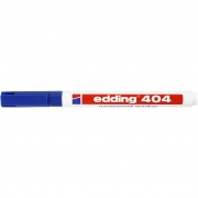 Edding 404 tusch, blå, spets 0,75 mm, 1 st.