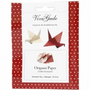 Origamipapper, stl. 10x10 cm, 80 g, 50 mix. ark/ 1 förp.