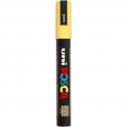 Posca Marker , straw yellow, nr. PC-5M, spets 2,5 mm, 1 st.