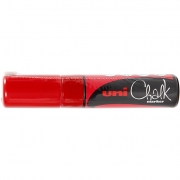 Chalk Marker, röd, spets 8 mm, 1 st.