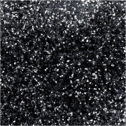 Bio-glimmer, svart, Dia. 0,4 mm, 10 g/ 1 burk