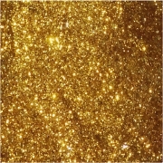 Glitter och paljetter, guld, 6x5 g/ 1 förp.