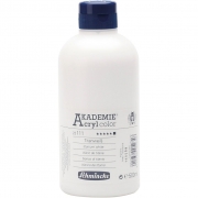 Schmincke AKADEMIE® Acryl color , titanium white (111), täckande, 500 ml/ 1 flaska