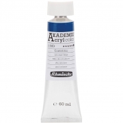 Schmincke AKADEMIE® Acryl color , cerulean blue (449), täckande, 60 ml/ 1 flaska