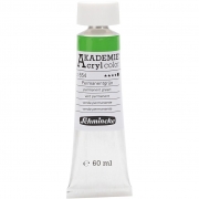 Schmincke AKADEMIE® Acryl color , permanent green (554), täckande, 60 ml/ 1 flaska
