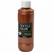 Textile Color, koppar, pärlemor, 250 ml/ 1 flaska