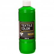 Textile Color textilfärg, neongrön, 500 ml/ 1 flaska