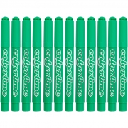 Colortime tuschpennor, ljusgrön, spets 5 mm, 12 st./ 1 förp.