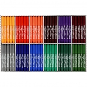 Colortime tuschpennor, kompletterande färger, spets 5 mm, 12x24 st./ 1 förp.
