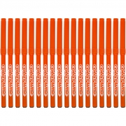 Colortime tuschpennor, orange, spets 2 mm, 18 st./ 1 förp.