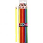Colortime färgblyerts, neonfärger, L: 17,45 cm, kärna 3 mm, 6 st./ 1 förp.