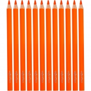 Colortime färgpennor, orange, L: 17,45 cm, kärna 5 mm, JUMBO, 12 st./ 1 förp.