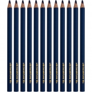 Colortime färgpennor, mörkblå, L: 17,45 cm, kärna 5 mm, JUMBO, 12 st./ 1 förp.