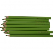 Colortime färgpennor, ljusgrön, L: 17,45 cm, kärna 5 mm, JUMBO, 12 st./ 1 förp.