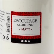 Decoupagelack, matt, 1000 ml/ 1 flaska