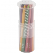 edu kraftiga färgblyertspennor, mixade färger, tjocklek 10 mm, kärna 6,25 mm, 18 st./ 1 förp.
