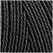 Knytgarn, svart, L: 315 m, tjocklek 1 mm, Tunn kvalitet 12/12, 220 g/ 1 nystan
