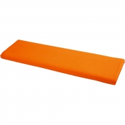 Tyg, orange, B: 145 cm, 140 g, 10 m/ 1 rl.