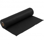 Hobbyfilt, svart, B: 45 cm, tjocklek 1,5 mm, 180-200 g, 5 m/ 1 rl.