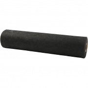 Hobbyfilt, svart, B: 45 cm, tjocklek 1,5 mm, Melerad, 180-200 g, 5 m/ 1 rl.