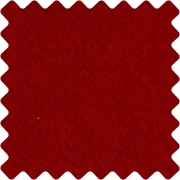 Hobbyfilt, gml. röd, 42x60 cm, tjocklek 3 mm, 1 ark