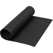 Läderpapper, svart, B: 50 cm, enfärgad, 350 g, 1 m/ 1 rl.