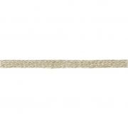 Dekorationsband, guld, B: 5 mm, 20 m/ 1 rl.