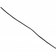 Bomullssnöre, svart, tjocklek 2 mm, 100 m/ 1 förp.