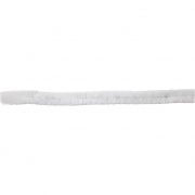 Piprensare, vit, L: 30 cm, tjocklek 15 mm, 15 st./ 1 förp.