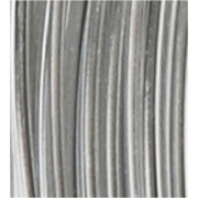 Aluminiumtråd, silver, Rund, tjocklek 1 mm, 16 m/ 1 rl.