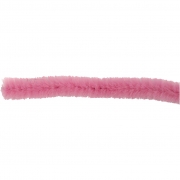Piprensare, rosa, L: 30 cm, tjocklek 9 mm, 25 st./ 1 förp.