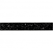 Dekorationsband, svart, B: 10 mm, 5 m/ 1 rl.